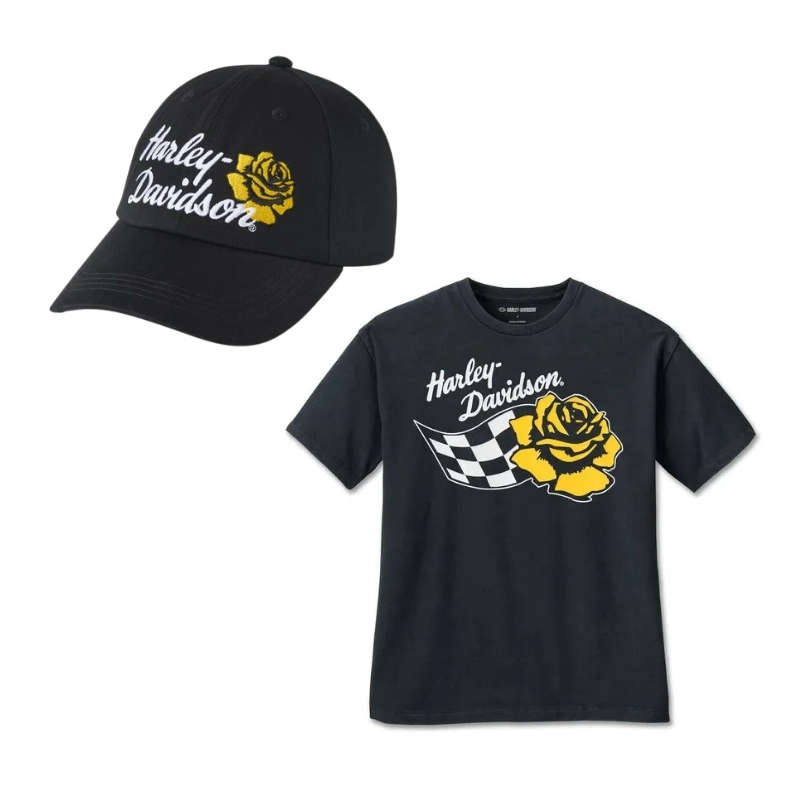 Rose Racer Adjustable Baseball Cap