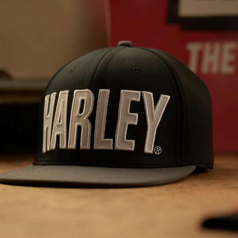 Charred Up Harley Performance Snapback Cap