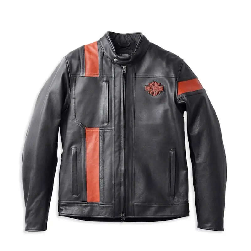 Mens Hwy-100 Waterproof Leather Jacket - 2XL