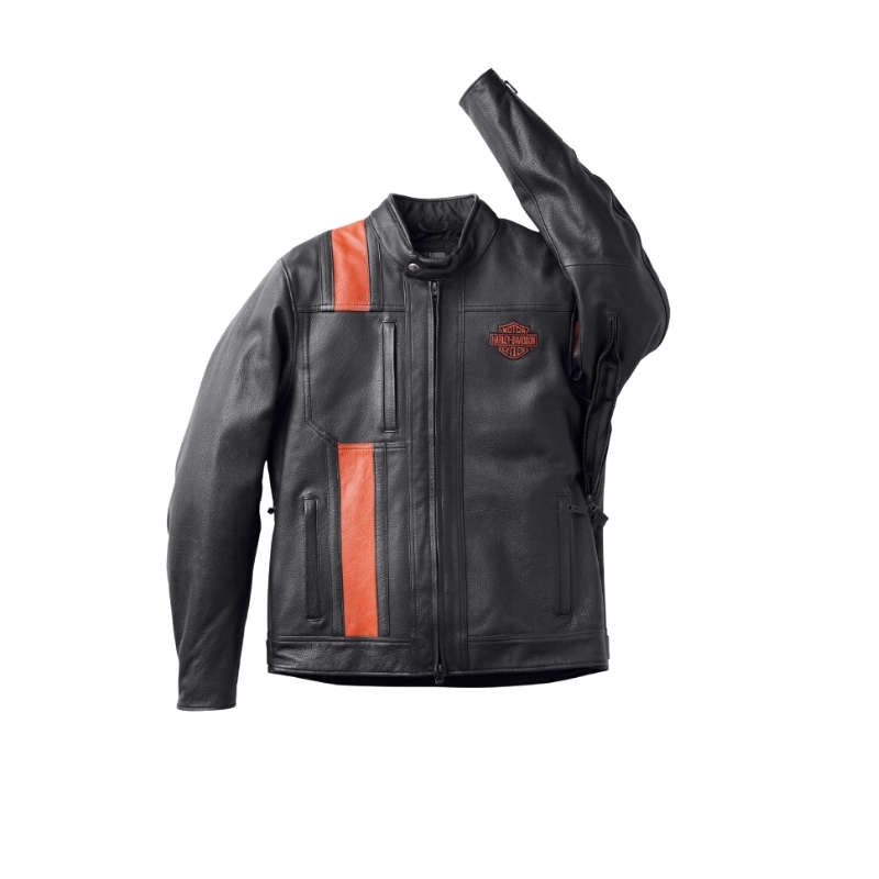 Mens Hwy-100 Waterproof Leather Jacket - 2XL