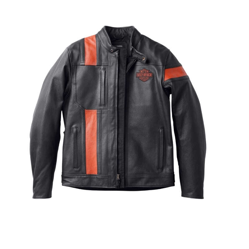 Mens Hwy-100 Waterproof Leather Jacket - 2XL