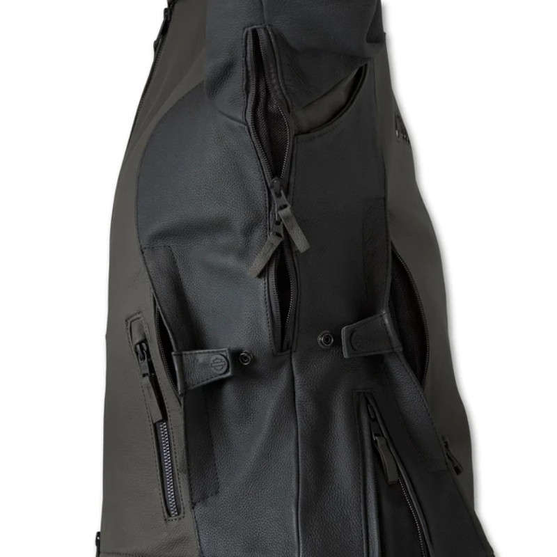 Women's Gallun 2.0 H-D Triple Vent System Leather Jacket - 2XL