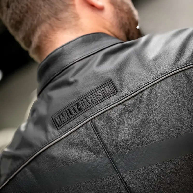 Men's Foster Leather Vest - 2XL