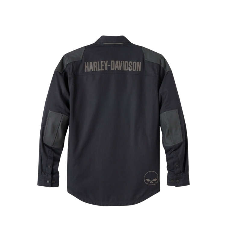 Willie G Skull Graphic Operative 2.0 Riding Shirt Jacket - 4XL