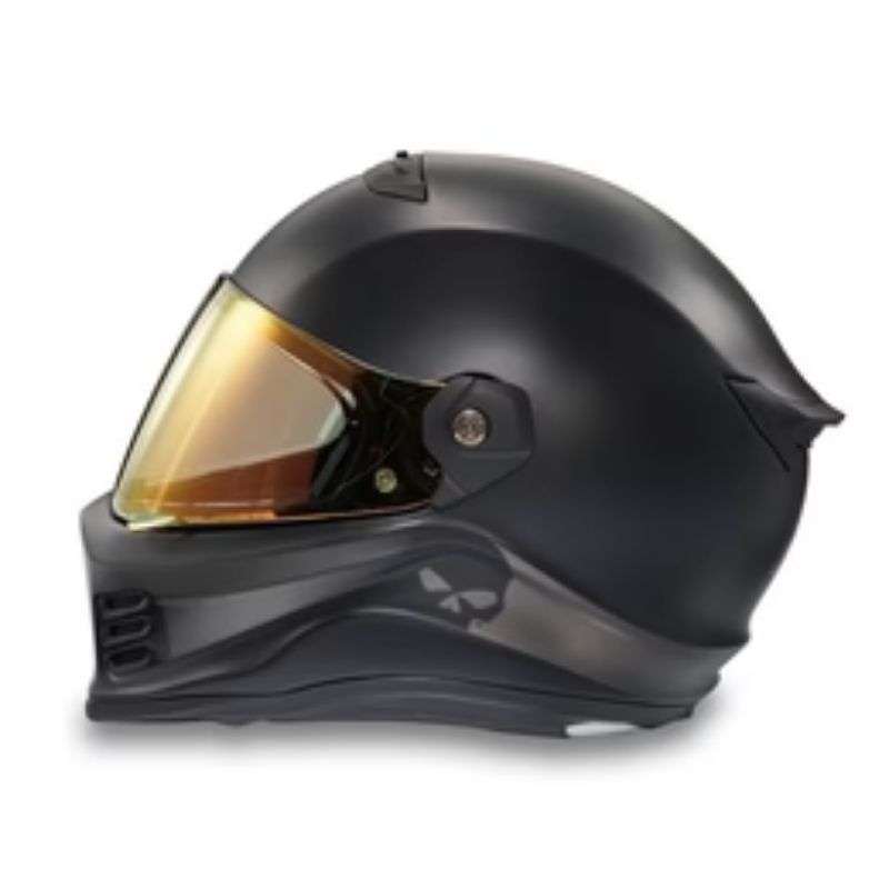 H-D Division X15 Full Face Skull Graphic Helmet - XS