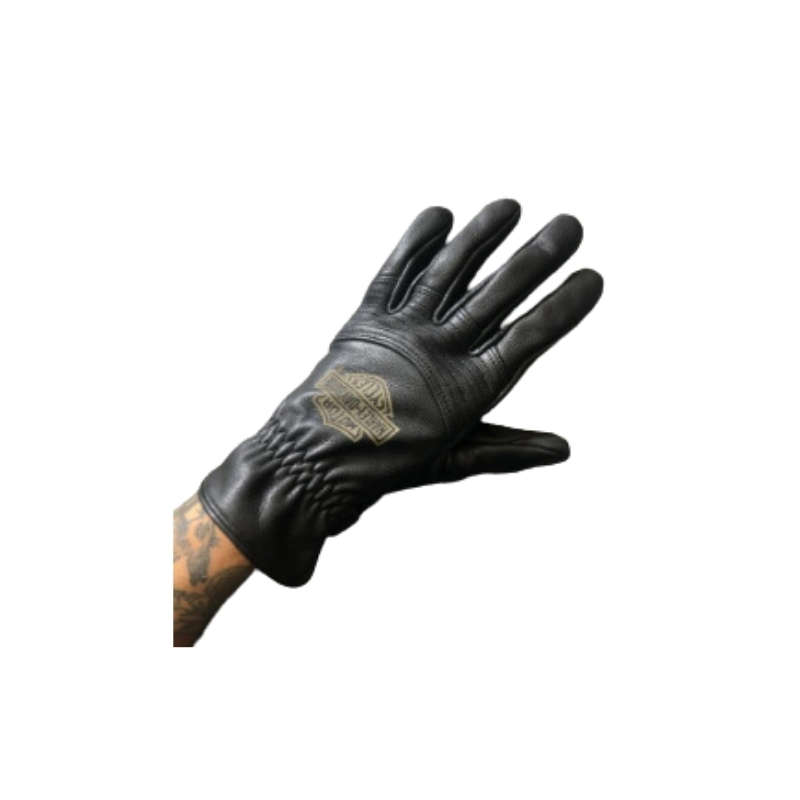 Women's Helm Leather Work Gloves - L