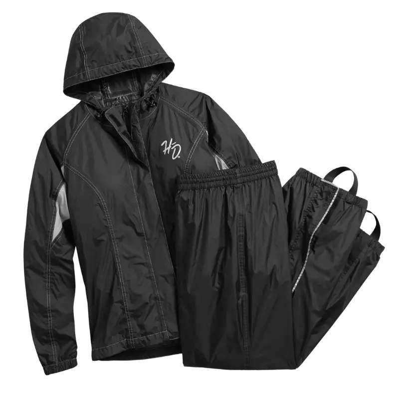 Women's Reflective Waterproof Rain Suit - S