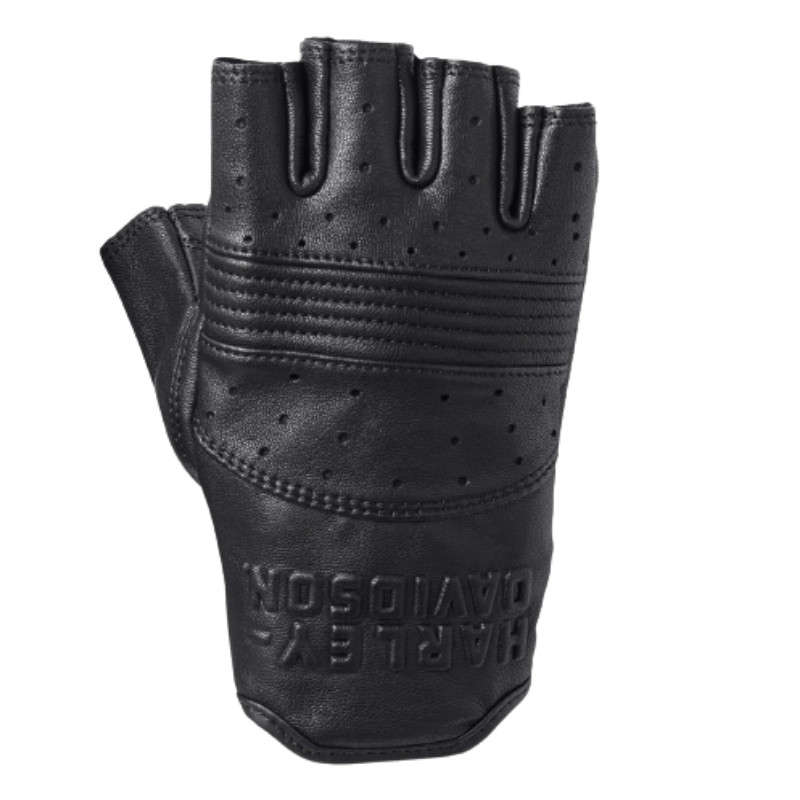 Womens Oakbrook Fingerless Leather Gloves - S