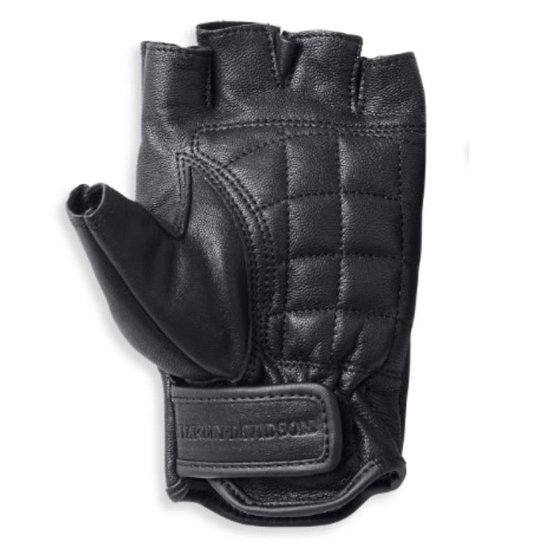 Womens Oakbrook Fingerless Leather Gloves - S