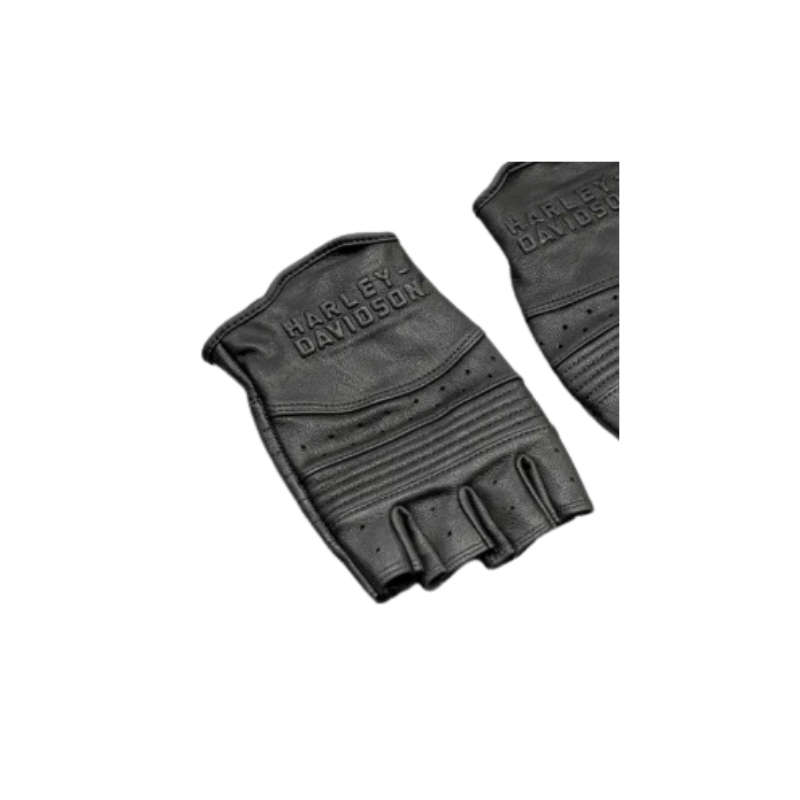 Womens Oakbrook Fingerless Leather Gloves - S