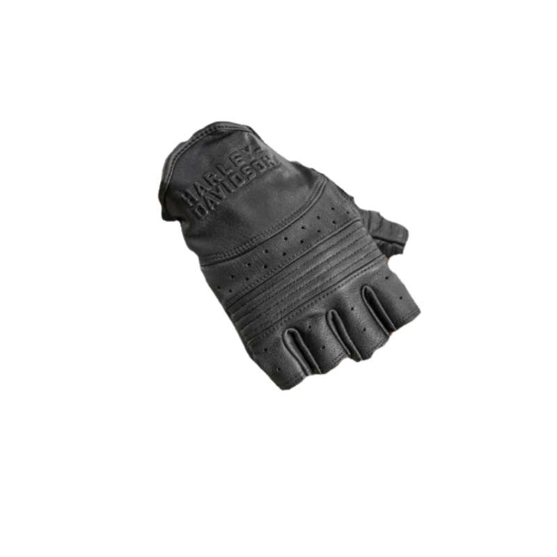 Womens Oakbrook Fingerless Leather Gloves - S