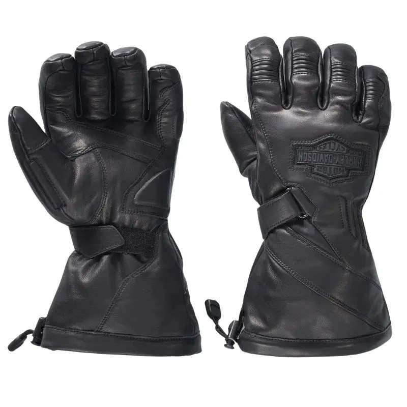 Men's Circuit II Waterproof Leather Gauntlet Gloves - 2XL