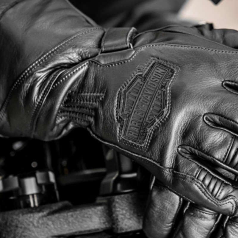 Men's Circuit II Waterproof Leather Gauntlet Gloves - 2XL