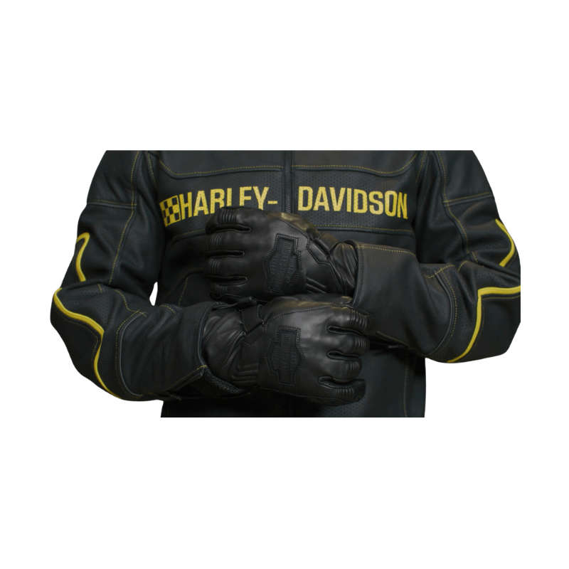 Men's Circuit II Waterproof Leather Gauntlet Gloves - 2XL