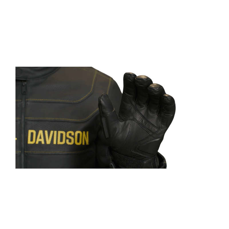 Men's Circuit II Waterproof Leather Gauntlet Gloves - 2XL