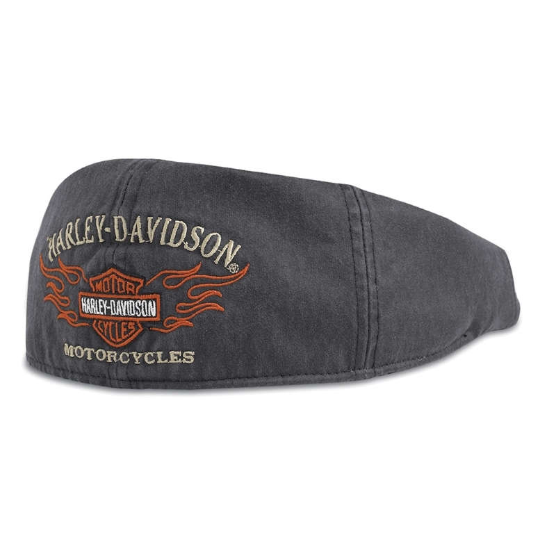 Flame Graphic Fitted Ivy Cap - L