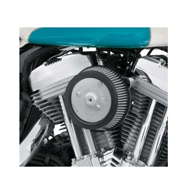 Screamin' Eagle Round Sportster High-Flow Air Cleaner Kit