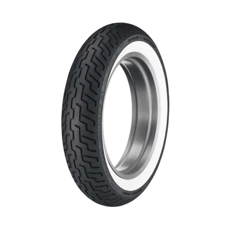 Dunlop Tire Series- D402 MT90B16 Wide Whitewall - 16 in. Rear
