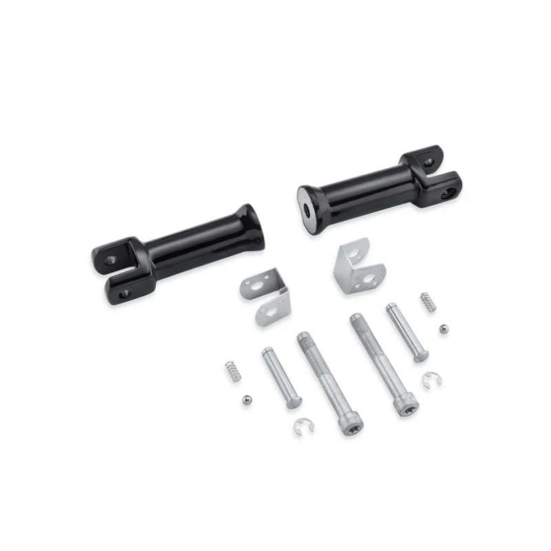 Passenger Footpeg Support Kit - Gloss Black