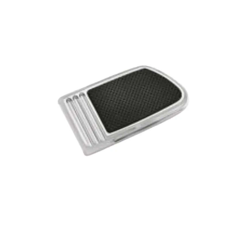 Defiance Brake Pedal Pads  Large Chrome