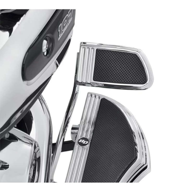 Defiance Brake Pedal Pads  Large Chrome