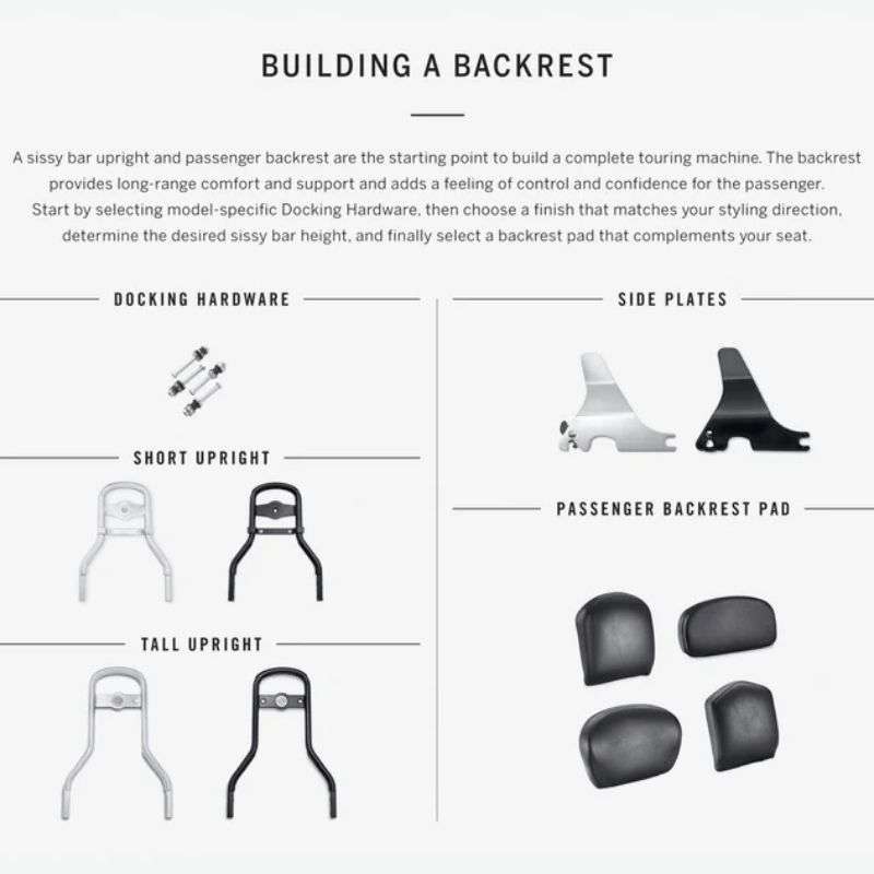 Smooth Medium Low Backrest Pad