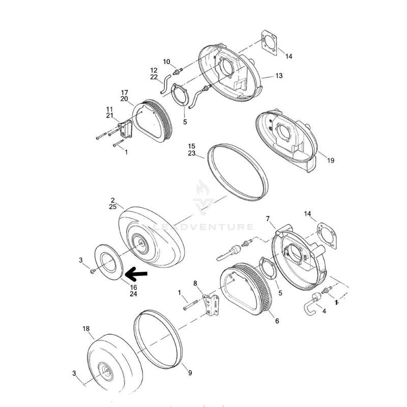Genuine trim ring