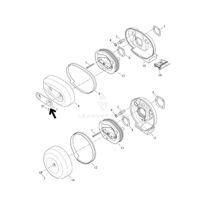 Air Cleaner Cover Insert Trim