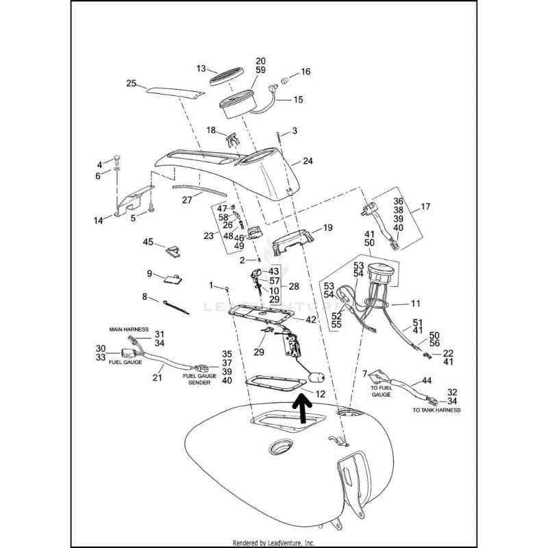 Gasket, Top Plate