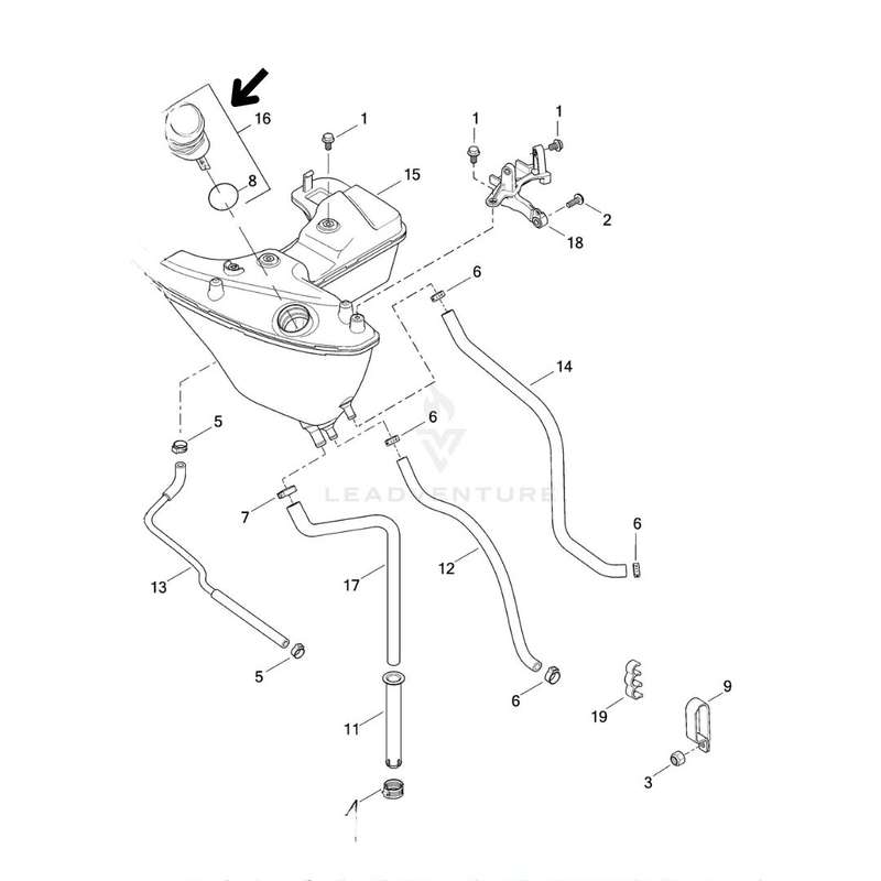 Engine Oil Tank Dipstick