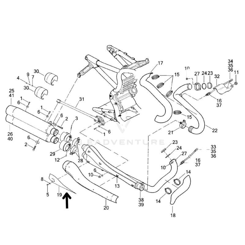 Auxiliary Volume Shield,Lower
