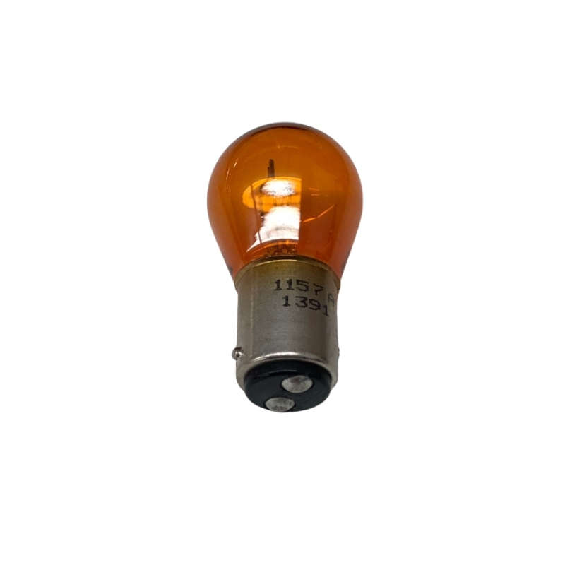 Amber Glass Bulb Light Universal Double Filament