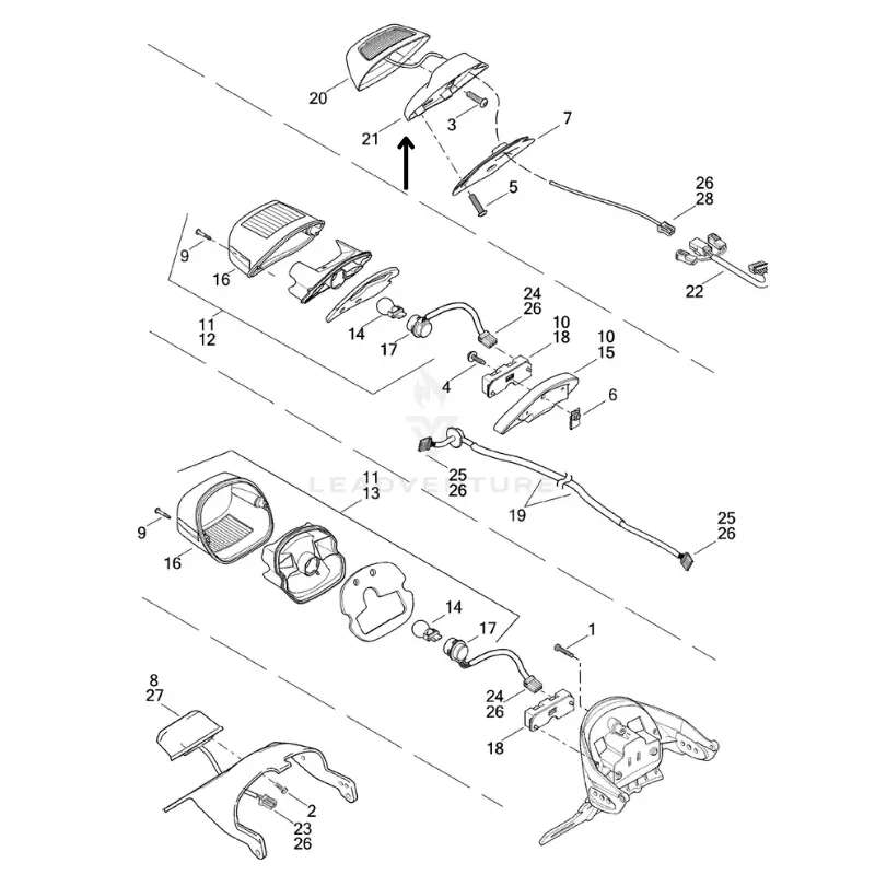 Tail Light Base