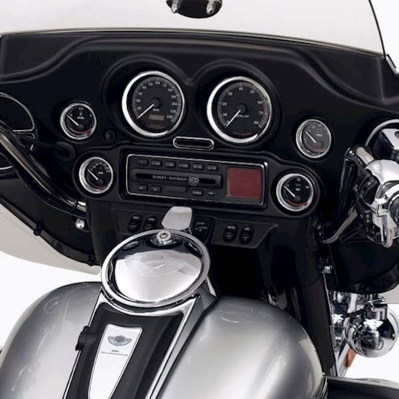 Chrome Radio Bezel