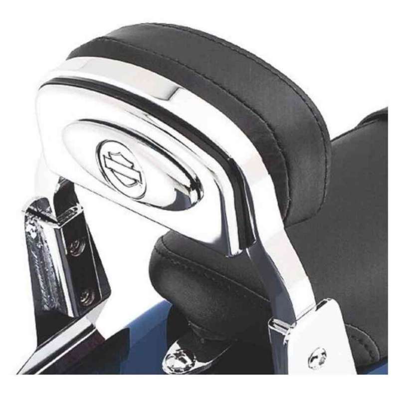 Chrome Oval Bar & Shield Decorative Medallion