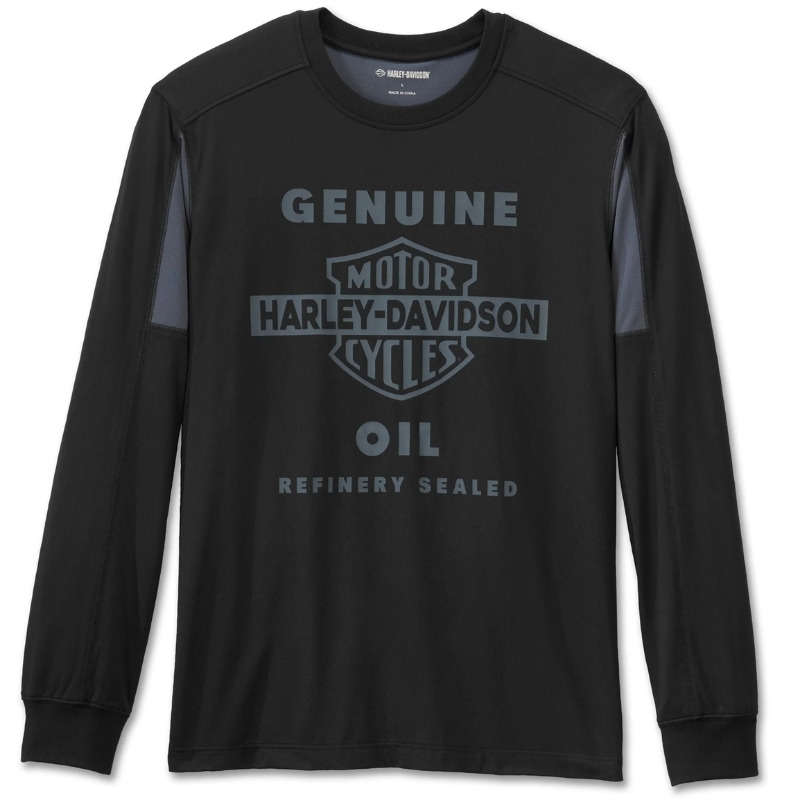 Men's H-D TECH Mesh Long Sleeve Tee - L