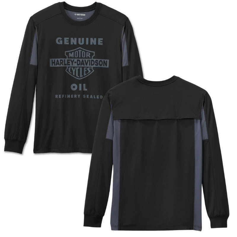 Men's H-D TECH Mesh Long Sleeve Tee - L