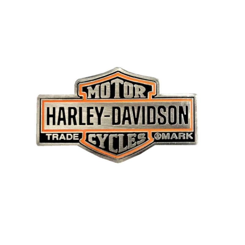Trademark Bar & Shield Logo Pin