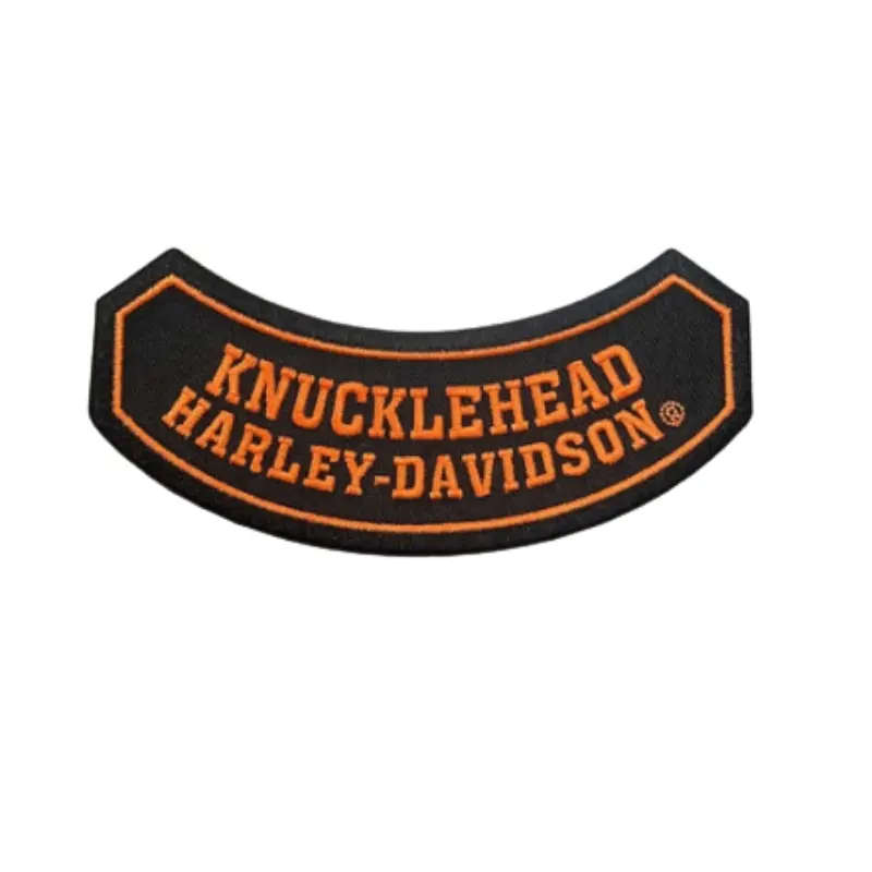 Knucklehead Rocker Emblem Sew-On Patch