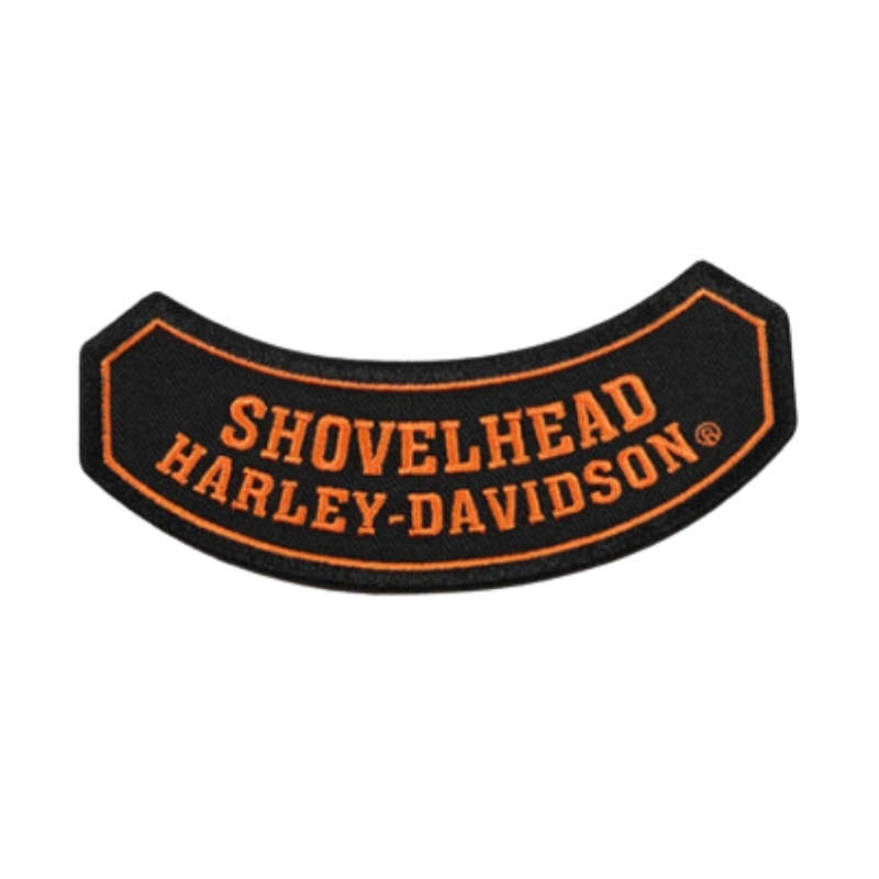 Shovelhead Rocker Emblem Sew-On Patch