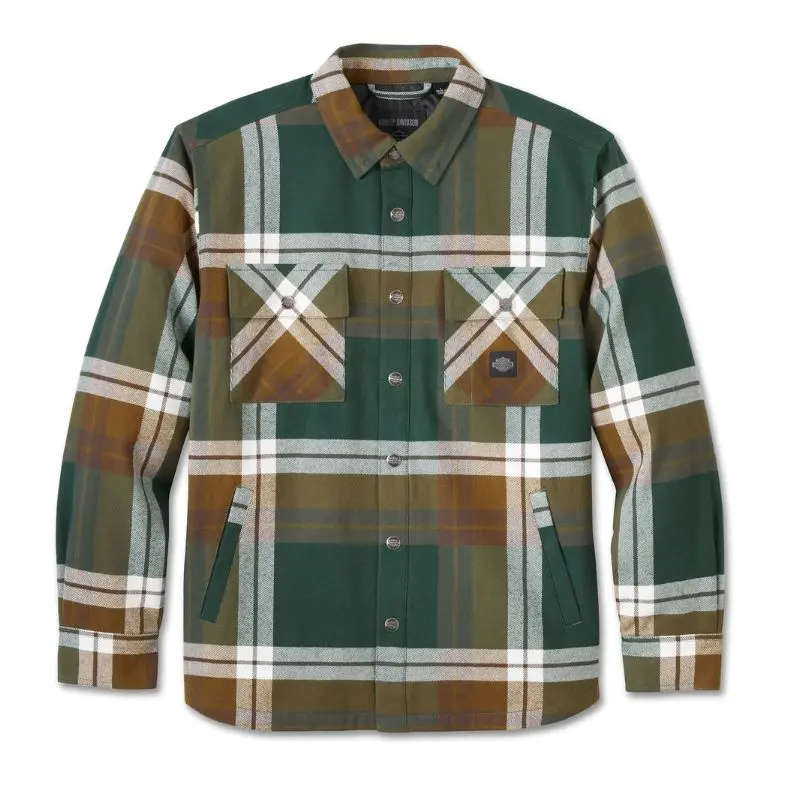 In Between The Line Shirt Jacket - M