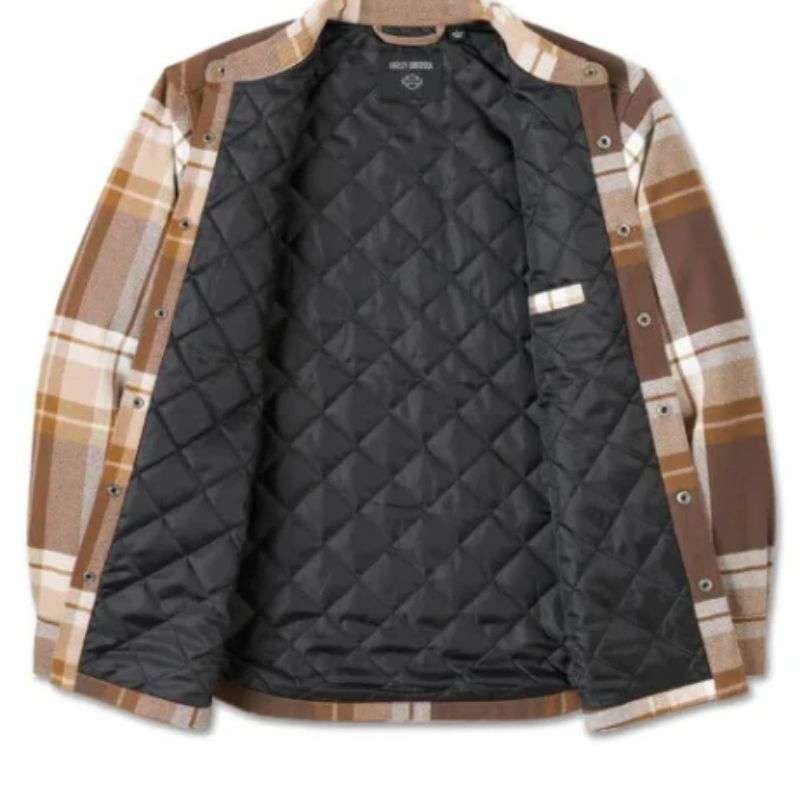 In Between The Line Shirt Jacket - L
