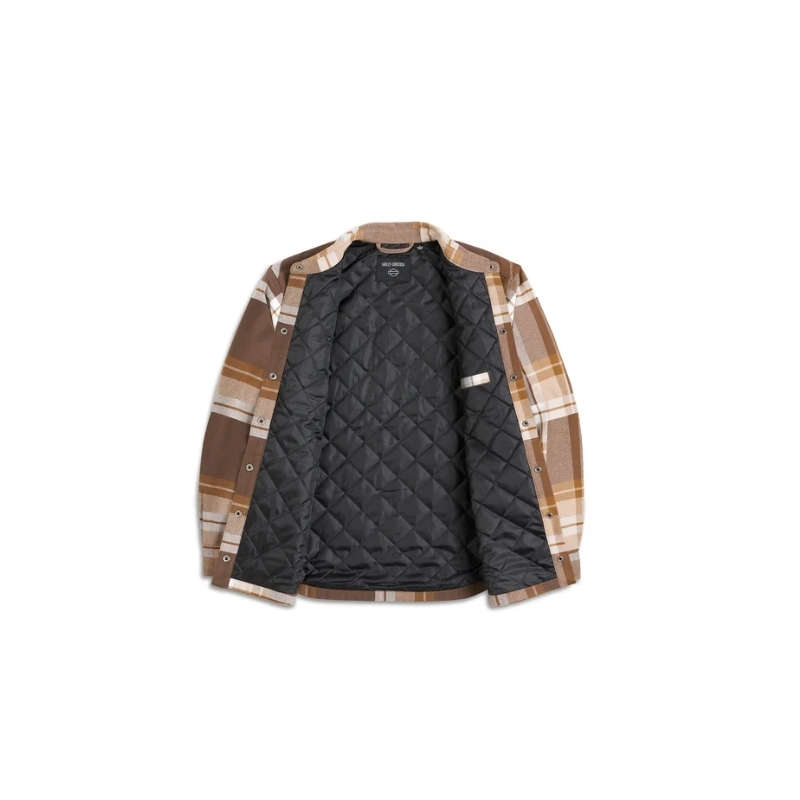 In Between The Line Shirt Jacket - L