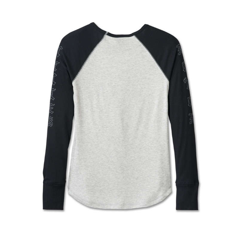Women's Authentic Long Sleeve Rib Top - XL