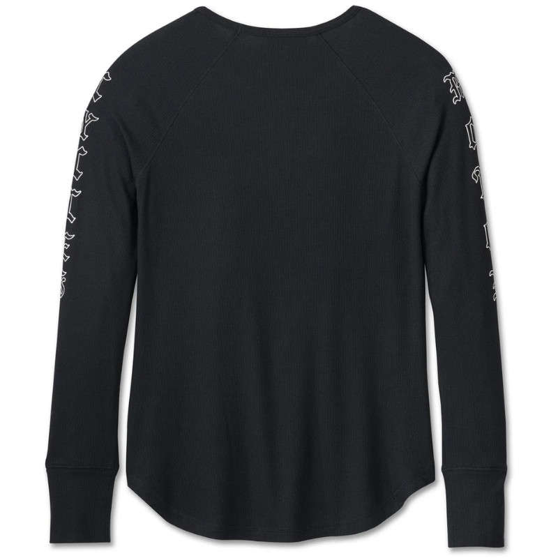 Women's Authentic Long Sleeve Rib Top - M
