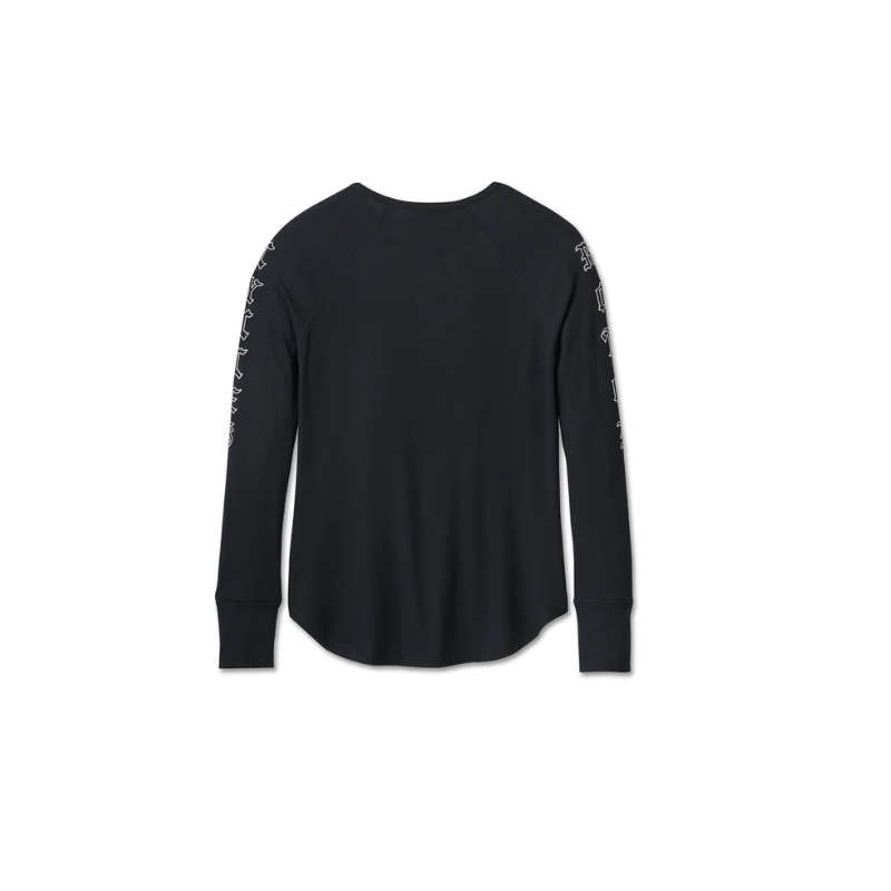 Women's Authentic Long Sleeve Rib Top - M