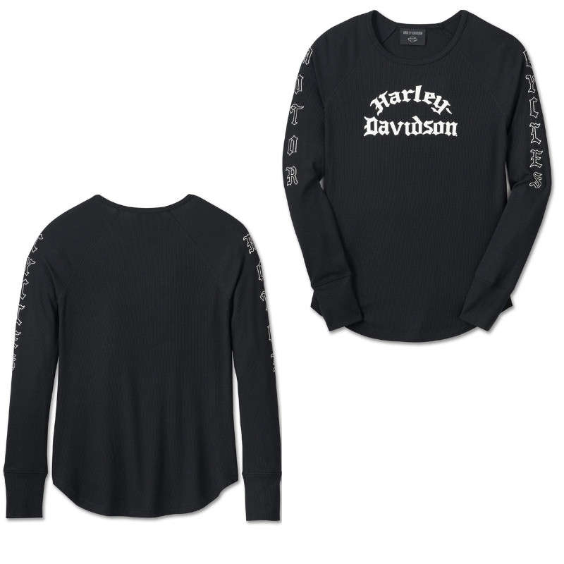 Women's Authentic Long Sleeve Rib Top - M
