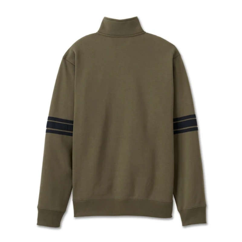 Bar & Shield 1/4 Zip Fleece - L