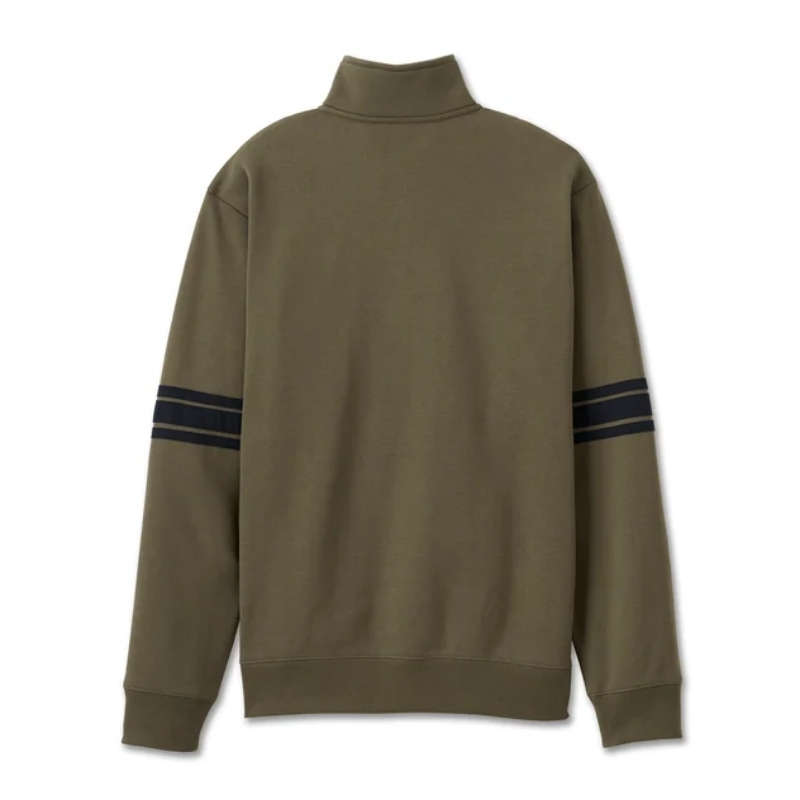 Bar & Shield 1/4 Zip Fleece - L