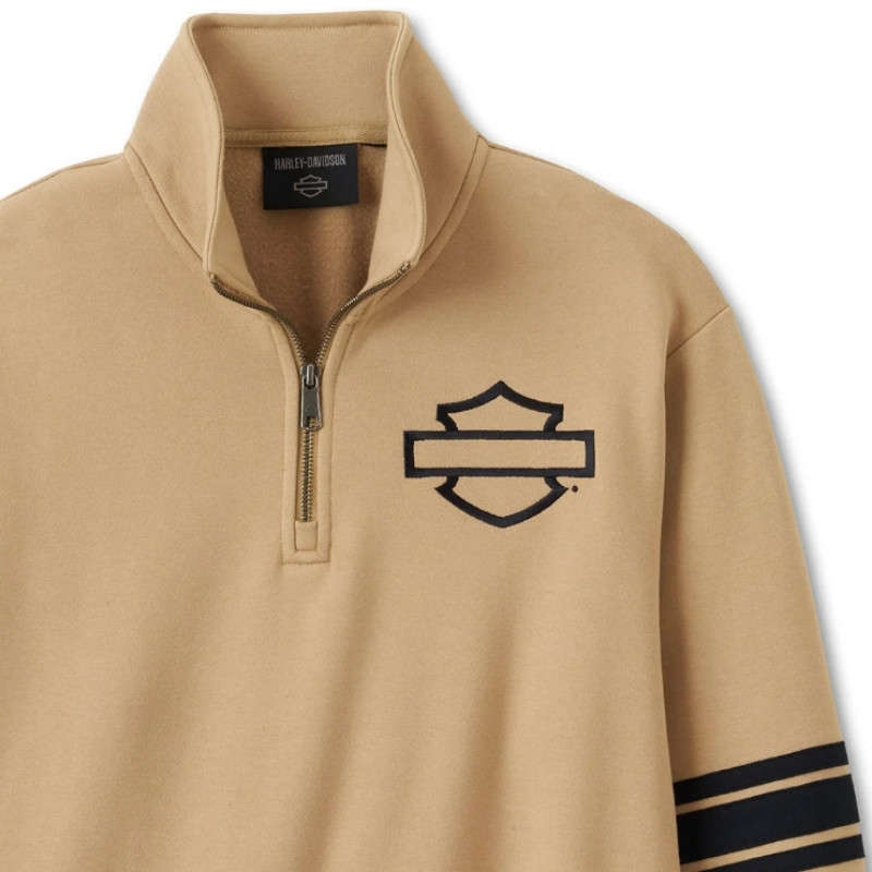 Bar & Shield 1/4 Zip Fleece - XL